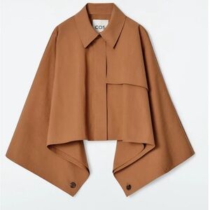 COS Oversized Trench Coat Cape, OS, NWT
